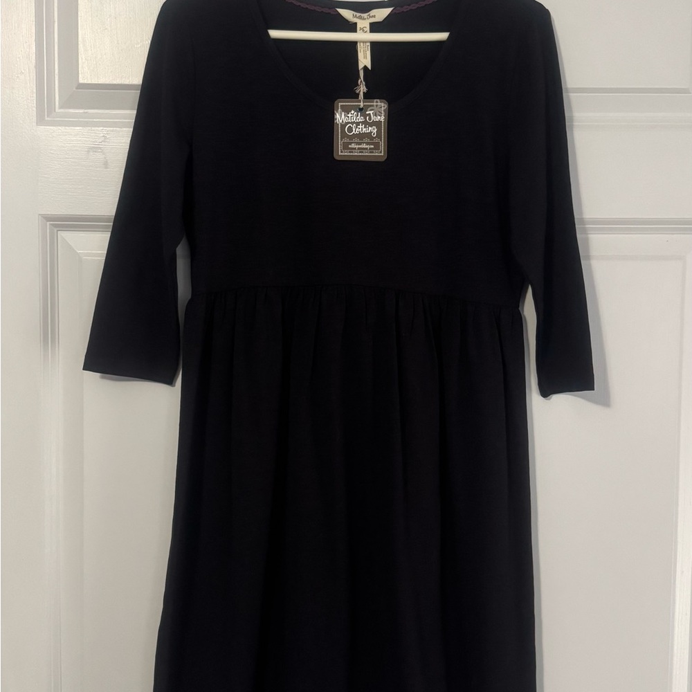 Matilda Jane Black 3/4 Sleeve Dress 🖤